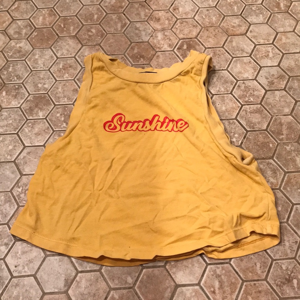 Sunshine muscle tee